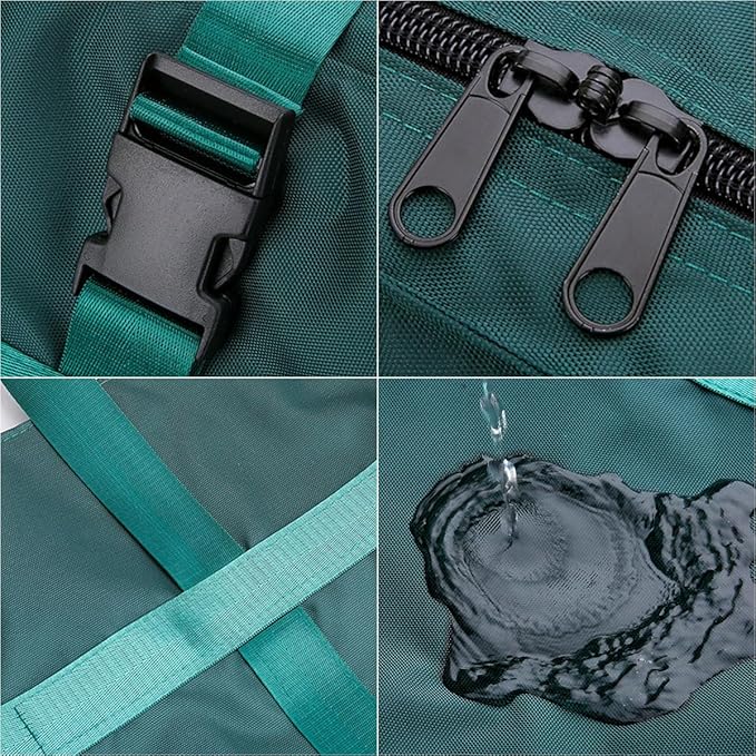 Extra Large Storage Bags Duffle Bags Tote for Moving, Storage, Camping and Travel (Blue, 118L)