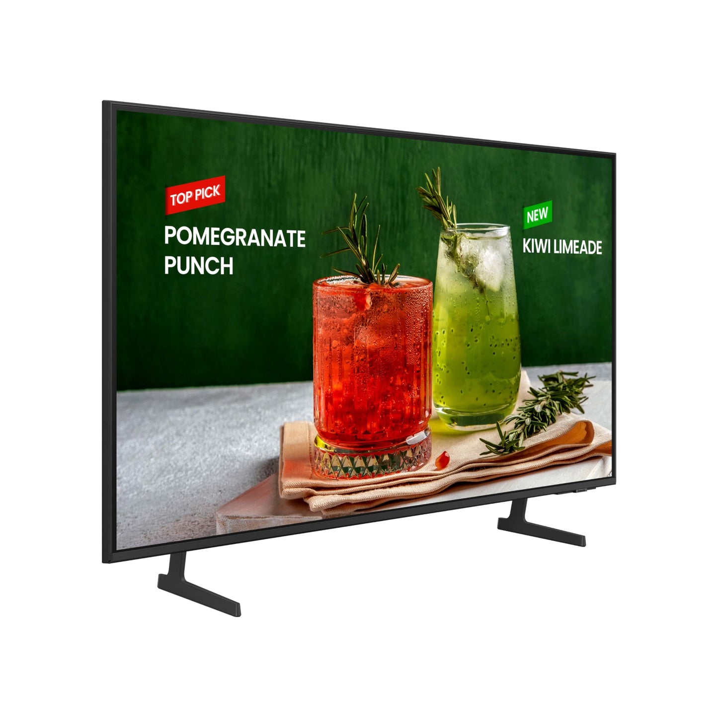 Samsung 60-Inch Class Crystal Uhd 4K Bed-H Series Hdr Business Pro Tv W/ 3-Sided Bezel-Less Slim Design, Use For Digital Signage