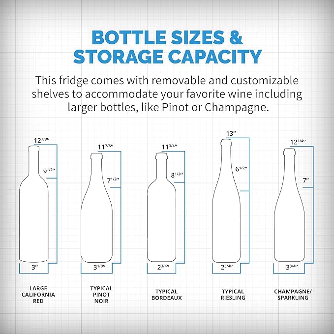NewAir 15" Wine and Beverage Refrigerator 9 Bottle and 48 Can Capacity, Beverage Cooler in Stainless Steel, Built-in or Freestanding Dual Zone Drink Fridge with Triple-Pane Glass Door