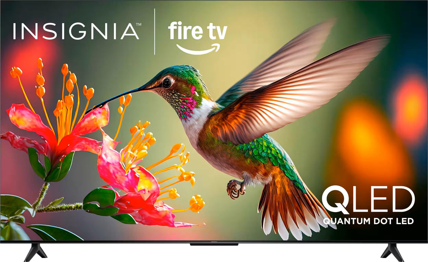 INSIGNIA 55" Class QF Series LED 4K UHD QLED Smart Fire TV with Alexa Voice Remote (NS55-UQFL26)