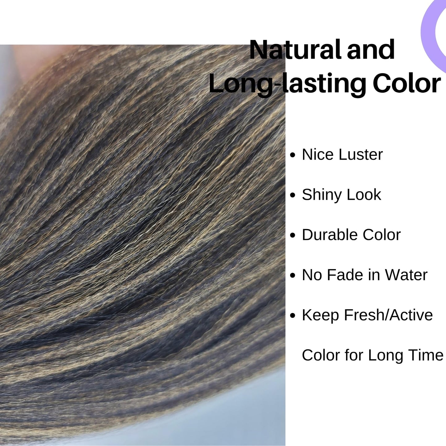 Honey Blonde Braiding Hair Pre Stretched 16Inch for Braids 1b/27# Synthetic Kids Braid in Hair Extension for Braiding