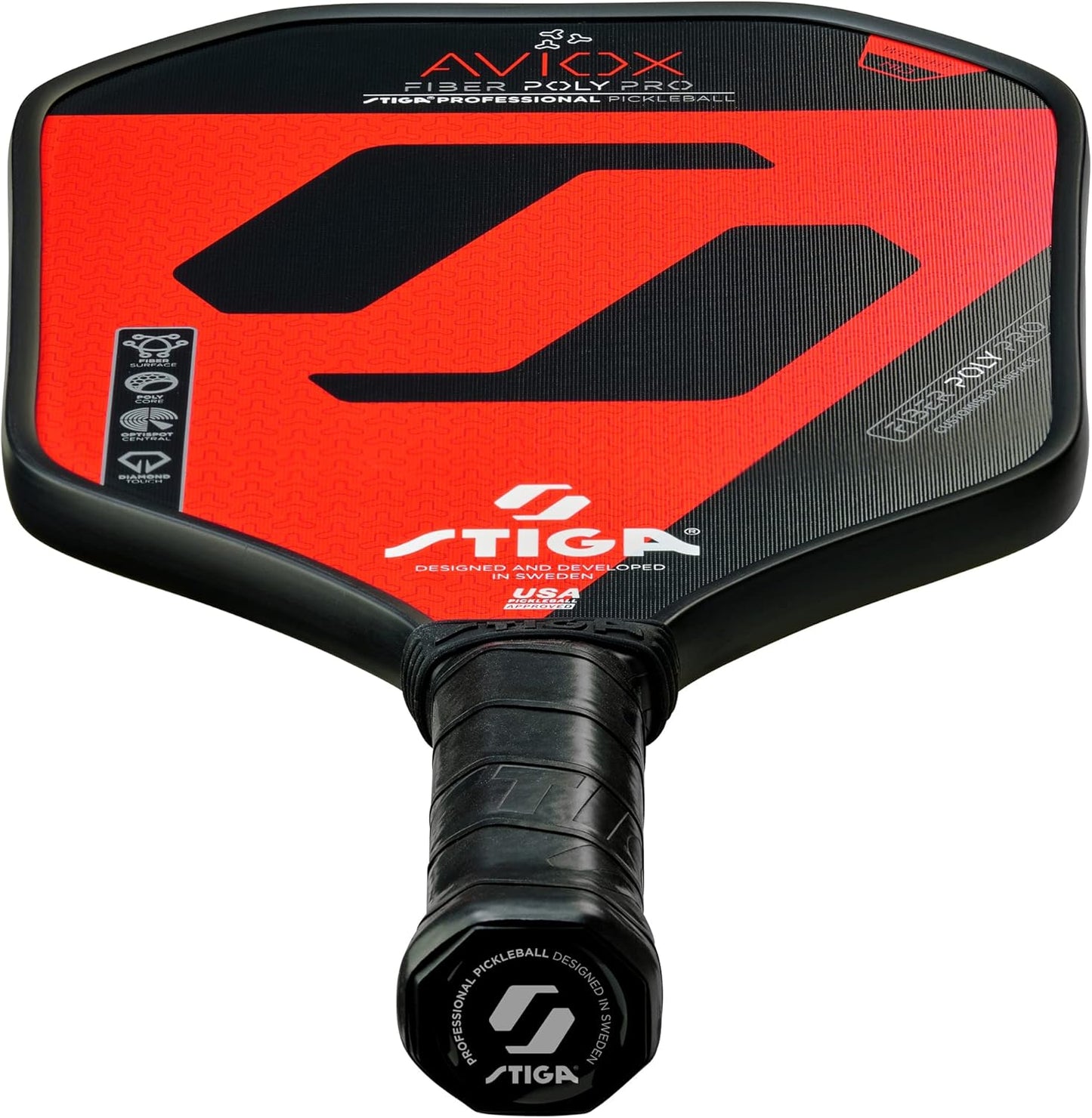 STIGA Aviox Pickleball Paddle | Midweight Paddle - USAPA Approved - Designed in Sweden
