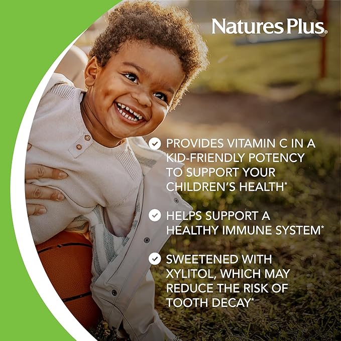 Natures Plus Animal Parade Gold Children's Multivitamin - Orange Flavor - 120 Chewable Tablets, Pack of 2 - Gluten Free - 120 Total Servings