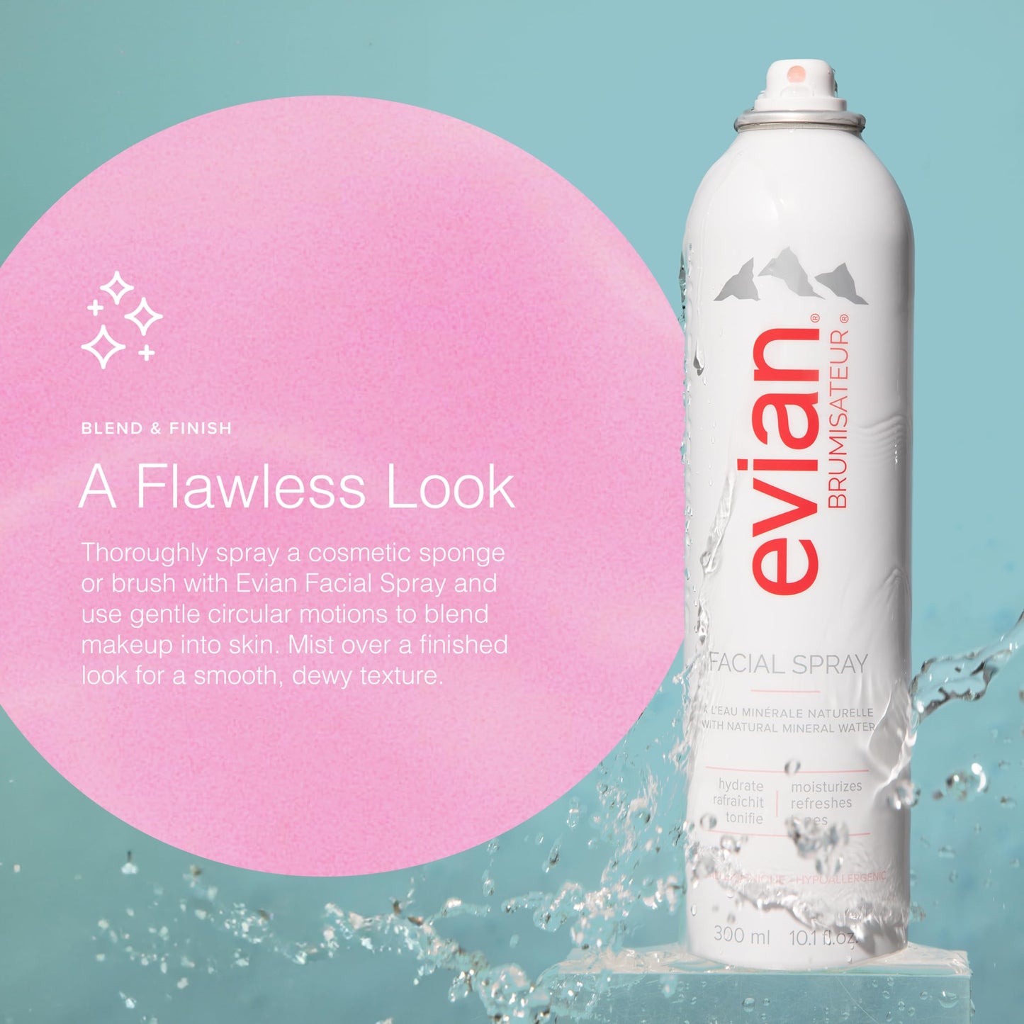 evian Natural Mineral Water Facial Spray, 10 oz.