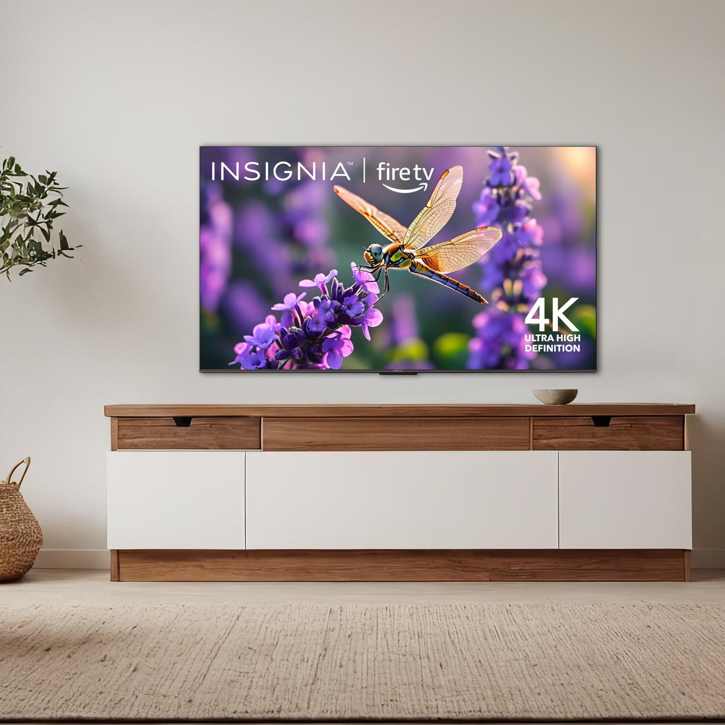 INSIGNIA 65" Class F50 Series LED 4K UHD Smart Fire TV with Alexa Voice Remote (NS-65F501NA24)