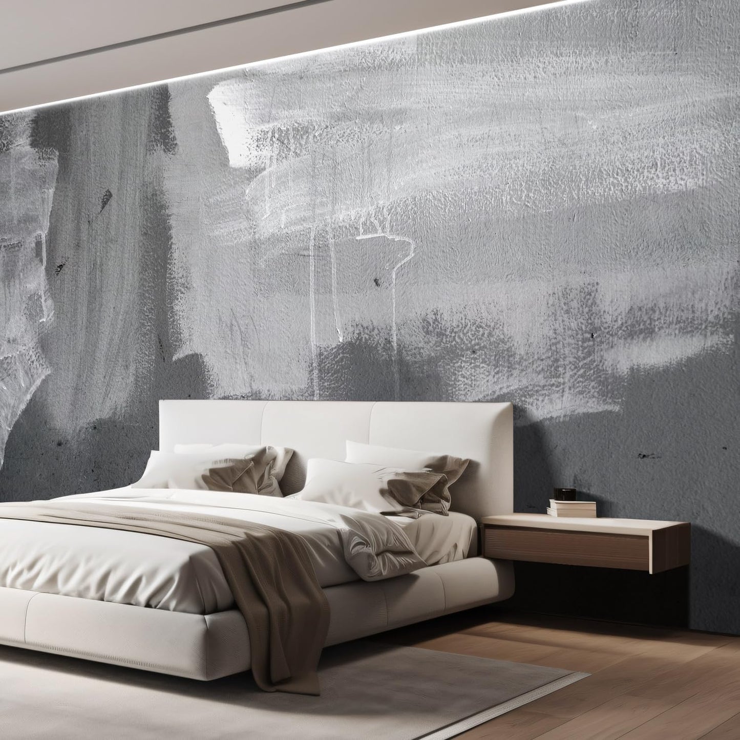 wall26 Wall Sticker/Wall Mural Metal Background, Not Peel and Stick, Non-Woven Wallpaper Decorative for Bedroom, Living Room, Office - 120x144 inches