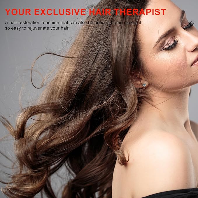 Hair Steamer Micro Mist Scalp Detoxify for Hair Wash Reclining Chair Bed Attachment Professional Hair Care for Salon SPA Barber Shop Fully Metal Meterial Elitzia ET1940