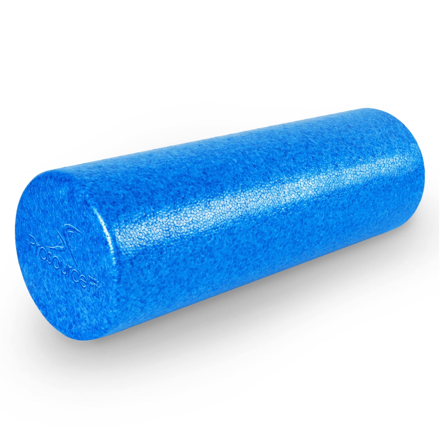 ProsourceFit High Density Foam Rollers 18 - inches long, Firm Full Body Athletic Massager for Back Stretching, Yoga, Pilates, Post Workout Trigger Point Release, Blue