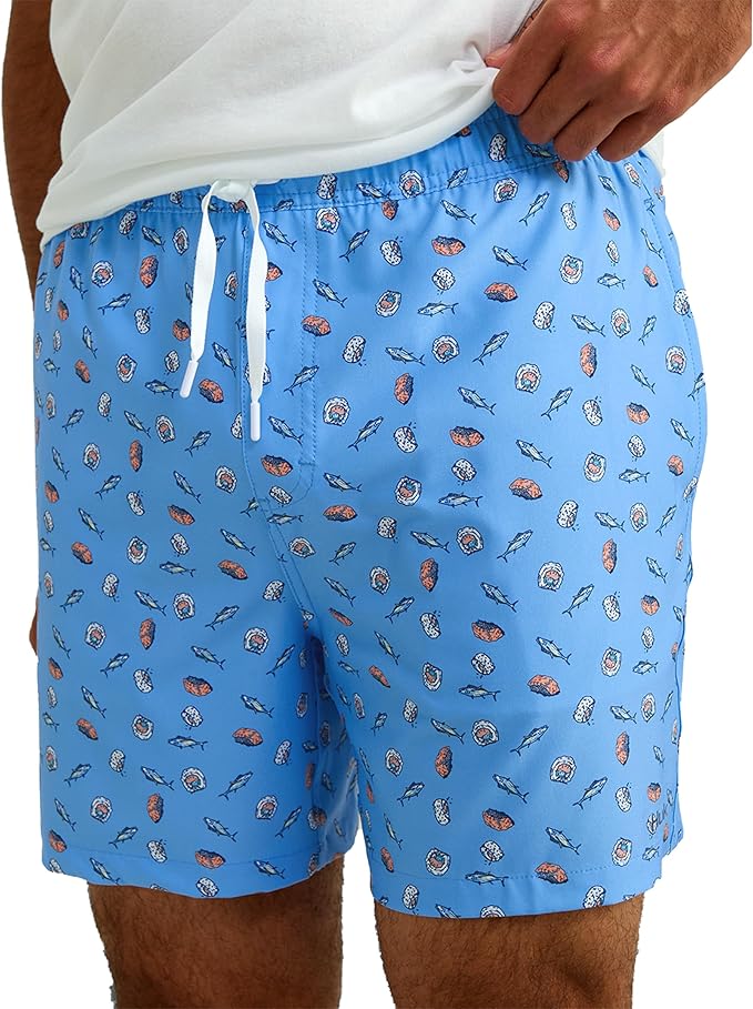 HUK Mens Pursuit Volley Pattern Short, Quick-Dry Shorts for Men