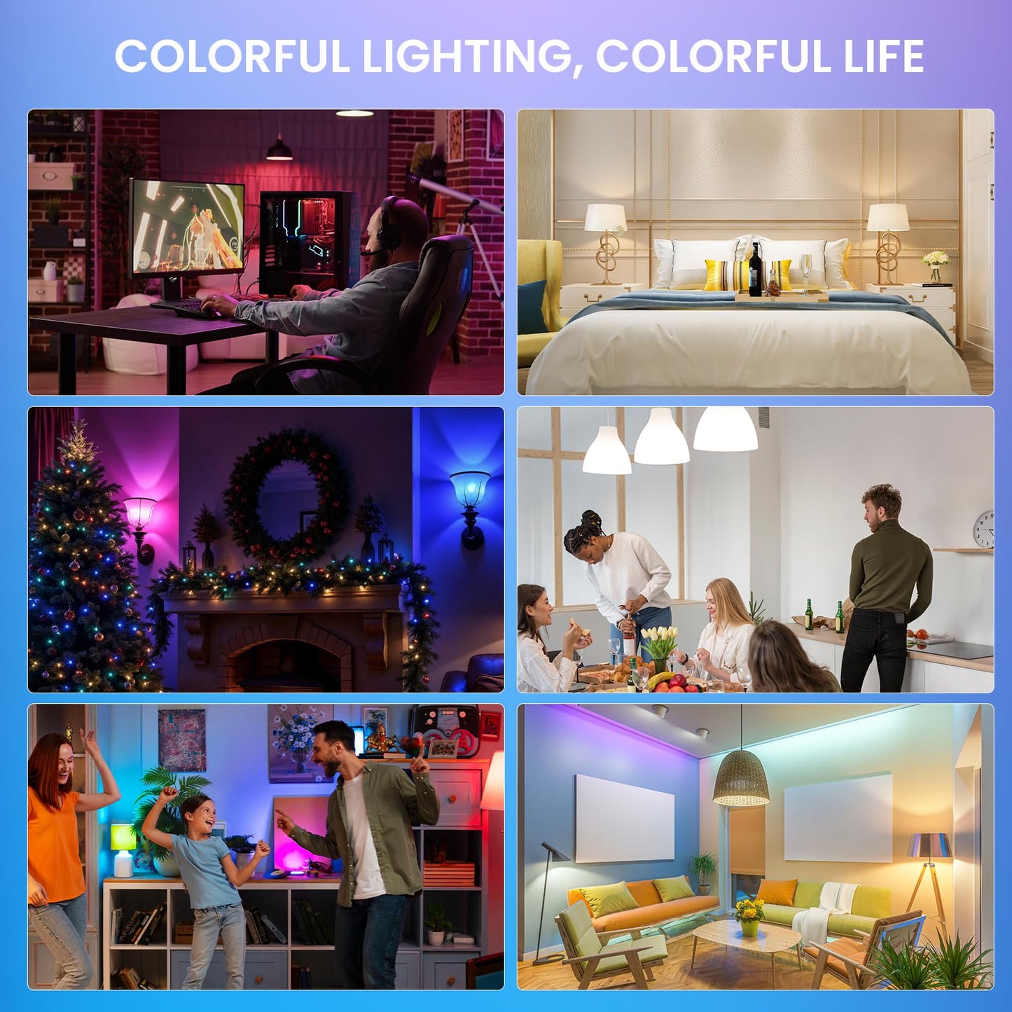 Tobebright Color Changing Led Light Bulb With Remote Control 2W E12 Chandelier Light Bulb Multicolor Rgb/3000K/6000K/Dimmable Candelabra Base Color Light Bulbs 3Modes Memory Function Ac 100-240V-2Pack