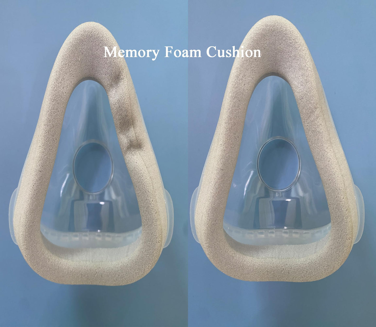 2 Packs Airtouch F20 Cushion Memory Foam Mask Compatible with ResMed Airfit and Airtouch F20 for Full Face with Excellent Seal - Large Size