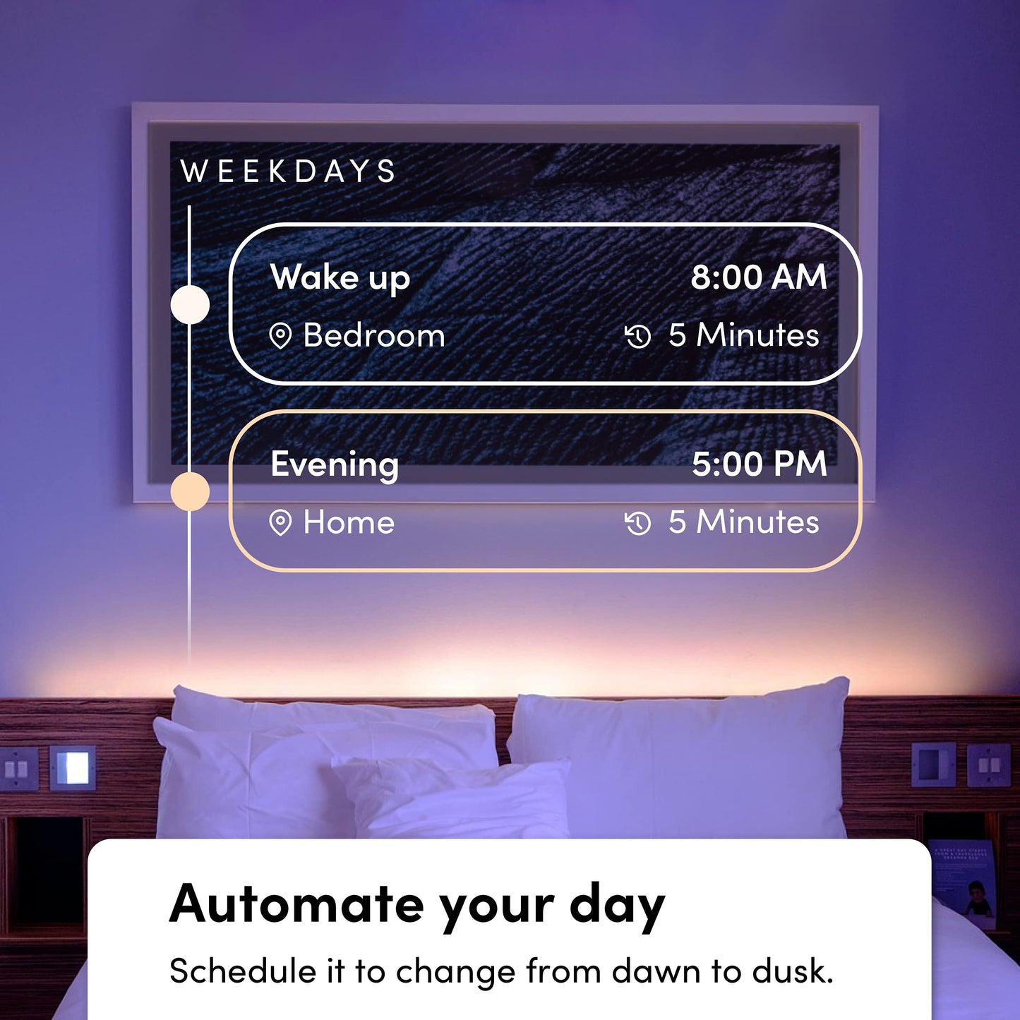LIFX Smart WiFi Light Strip 6.6ft (Polychrome Multicolor, 8 Addressable Zones) Cuttable & Extendable Up to 32.8ft, Works with Alexa, Google Home & Siri, LED Strip Kit with Controller & Power Supply