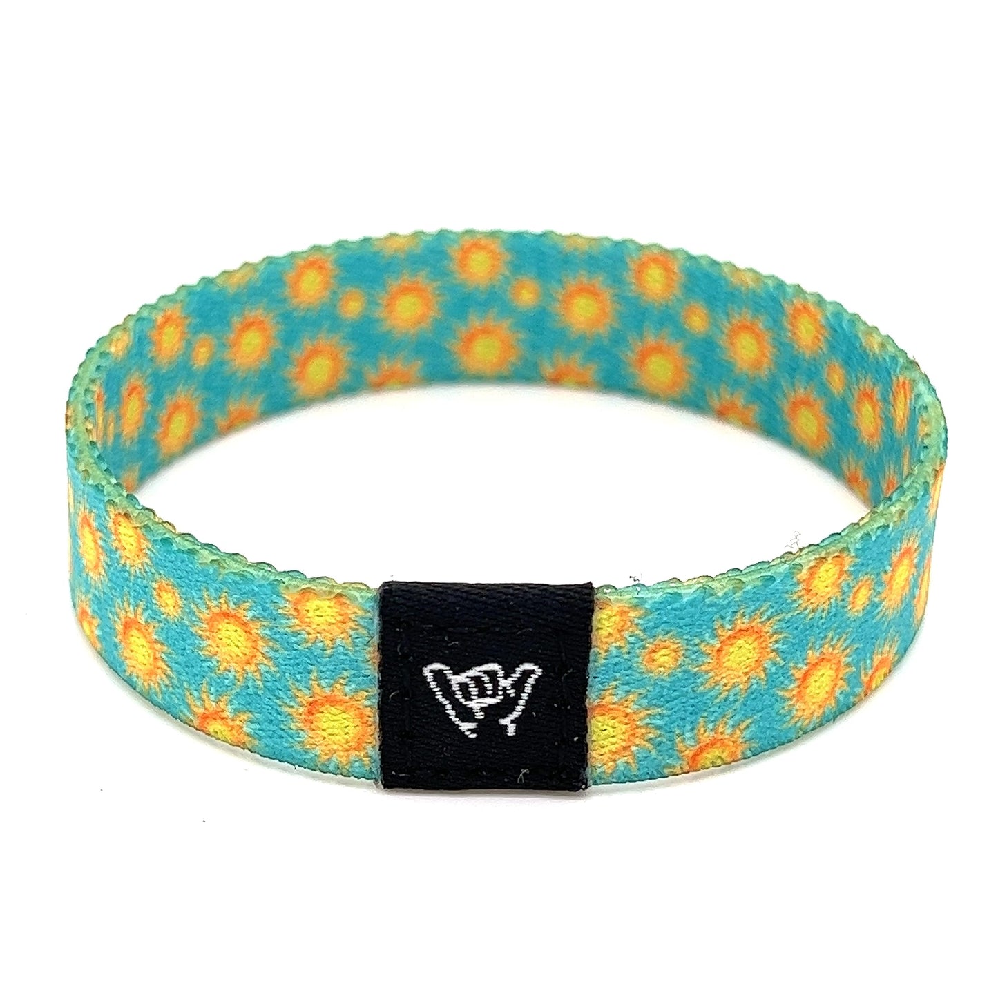 Hang Loose Bands - Coastal Surfer Beach Bracelet for Men, Women & Teens - Comfy Summer - Boho Reversible Wristband- Rise N Shine