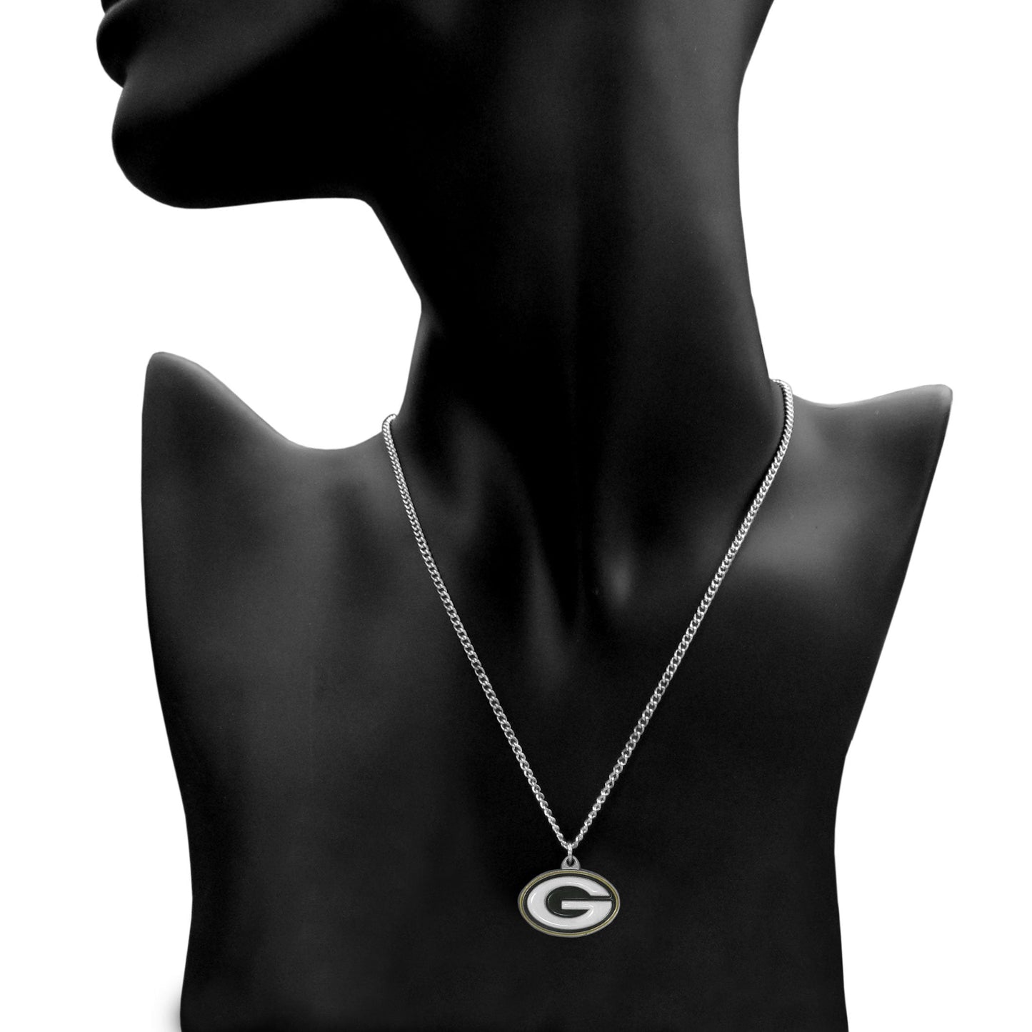NFL Siskiyou Sports Fan Shop Green Bay Packers Chain Necklace 22 inch Team Color