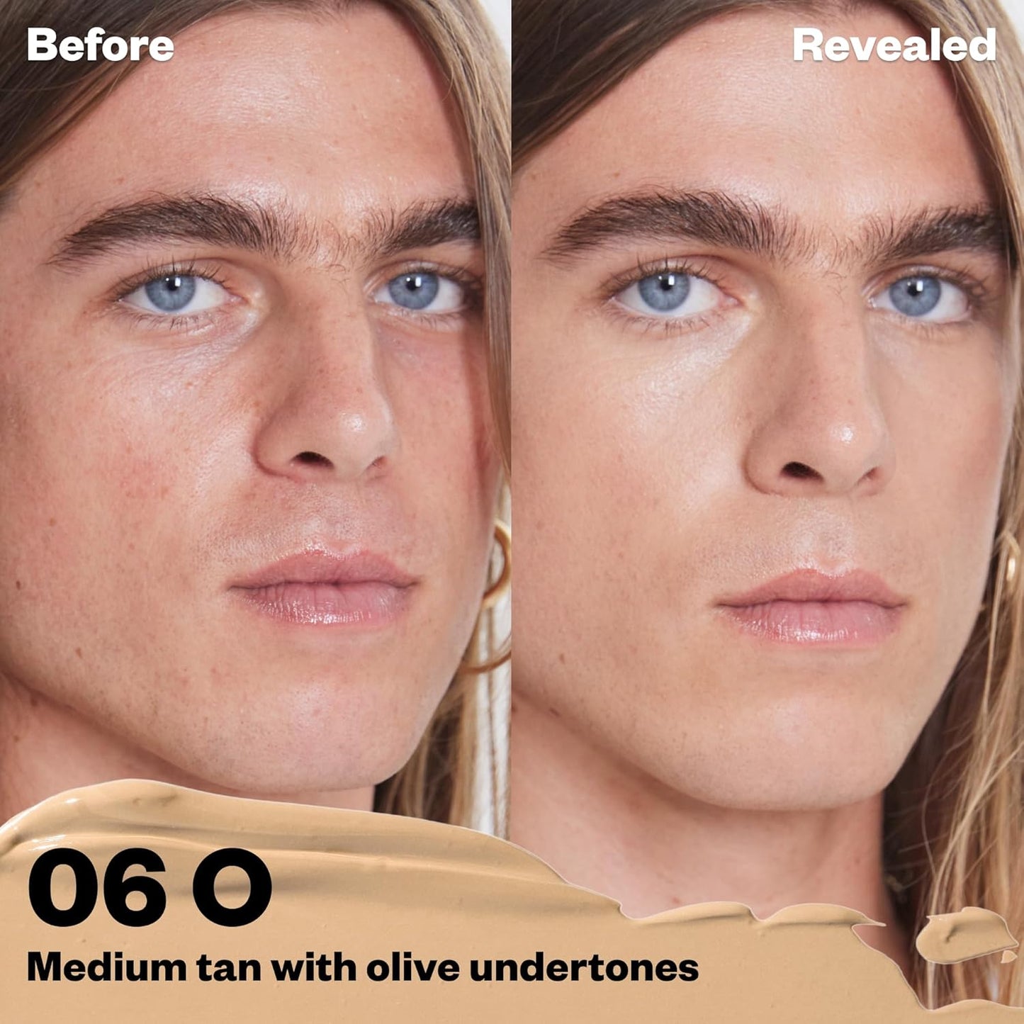 Kosas Revealer Concealer - Medium Coverage Makeup with Hyaluronic Acid, Conceals Dark Circles Under Eyes, Dark Spots and Blemishes + Brightens, Hydrates, Long-Lasting & Vegan, (Tone 06 O)