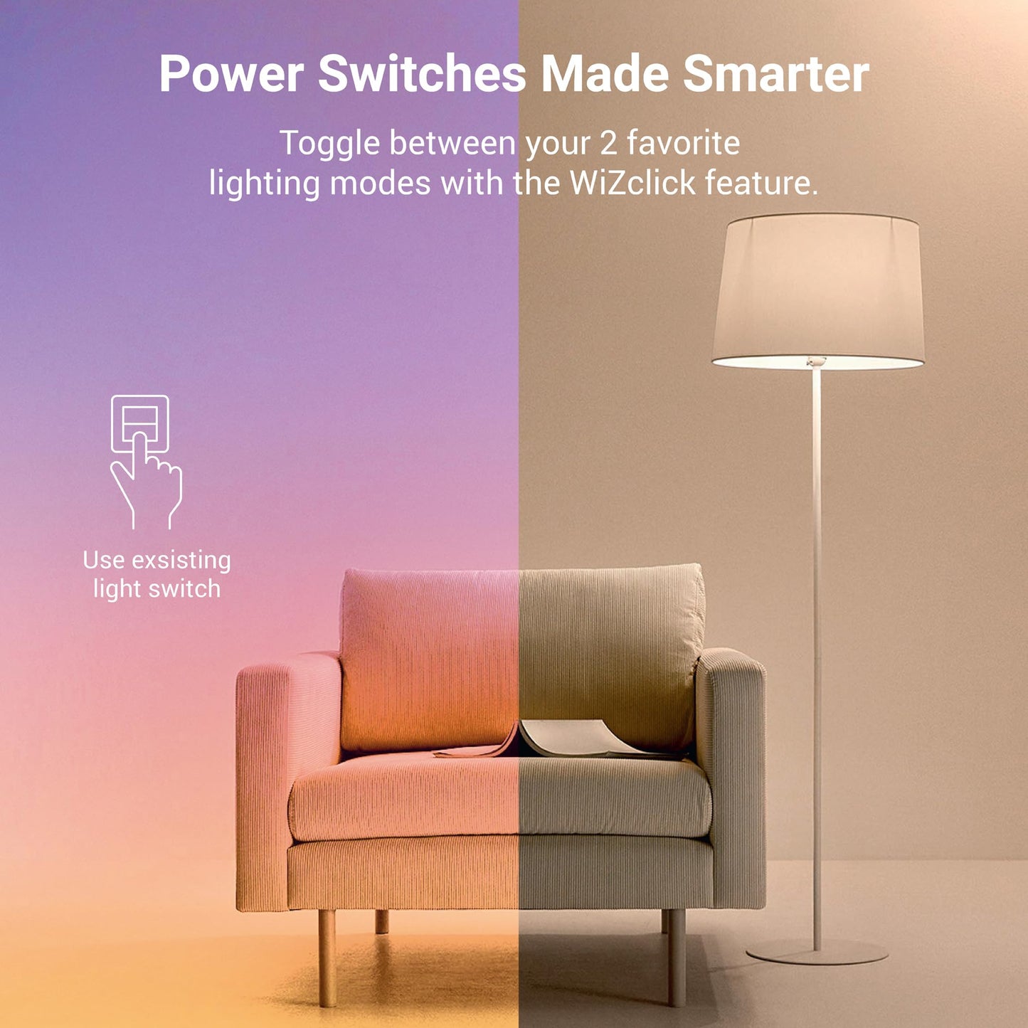 HALO 4" Smart Wi-Fi® Recessed LED Light Powered by WiZ Pro, Dimmable Full Color w/SpaceSense® Motion, Smart Home Ready - RL4069WZRGBWWHR