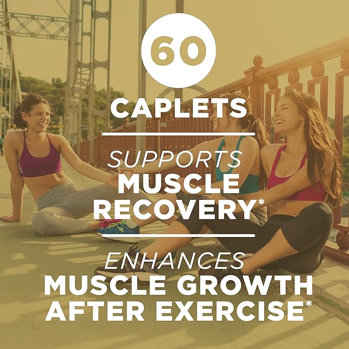 AdvoCare Nighttime Recovery Amino Acid & Herbal Supplement - Muscle Recovery Supplement with Ashwagandha, L-Arginine, Magnesium & More - 60 Caplets