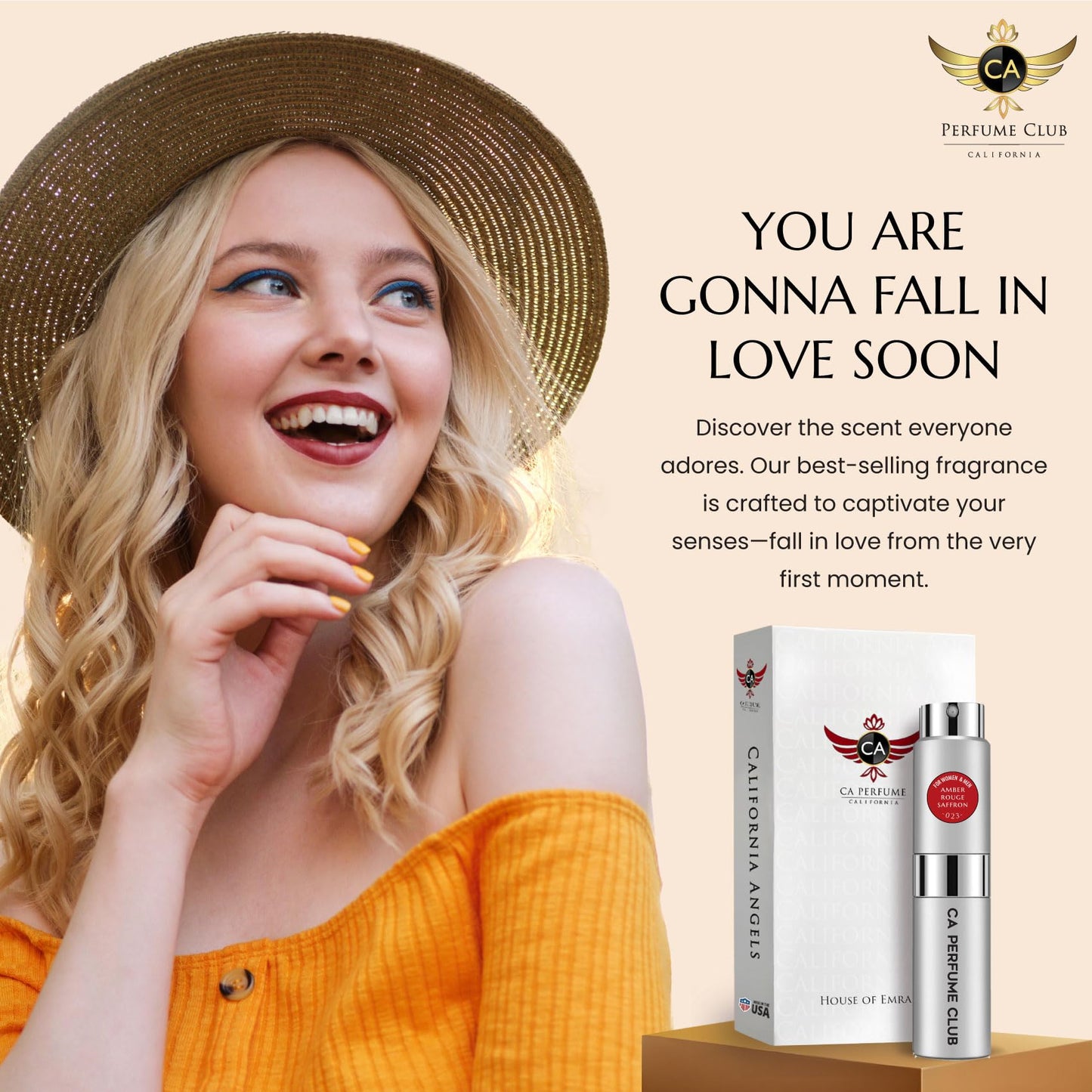 CA Perfume Impression of Addict for Women Amber Floral Scent Long Lasting Perfumes for Women Eau De Parfum Travel Size Refillable Atomizer Spray 0.27 Fl Oz 8ml