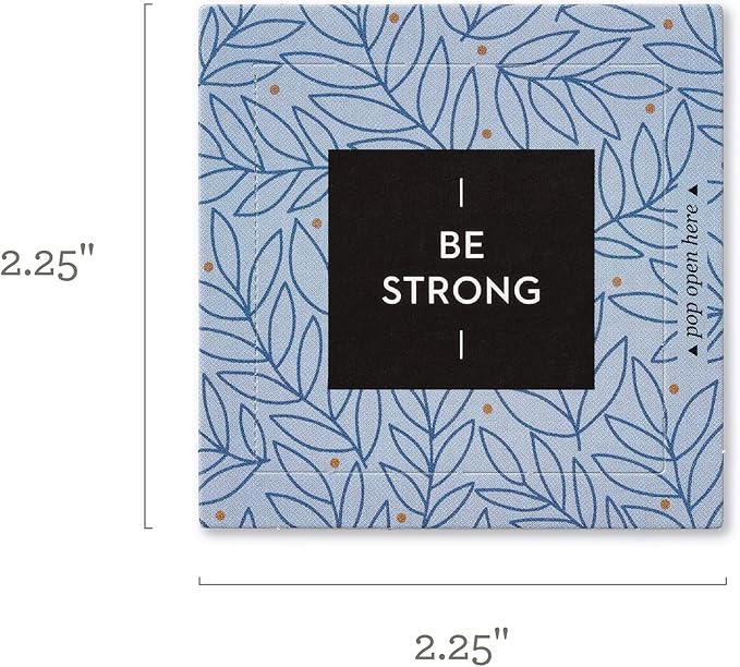 Compendium ThoughtFulls Pop-Open Cards — Be Strong — 30 Pop-Open Cards, Each with a Different Inspiring Message Inside