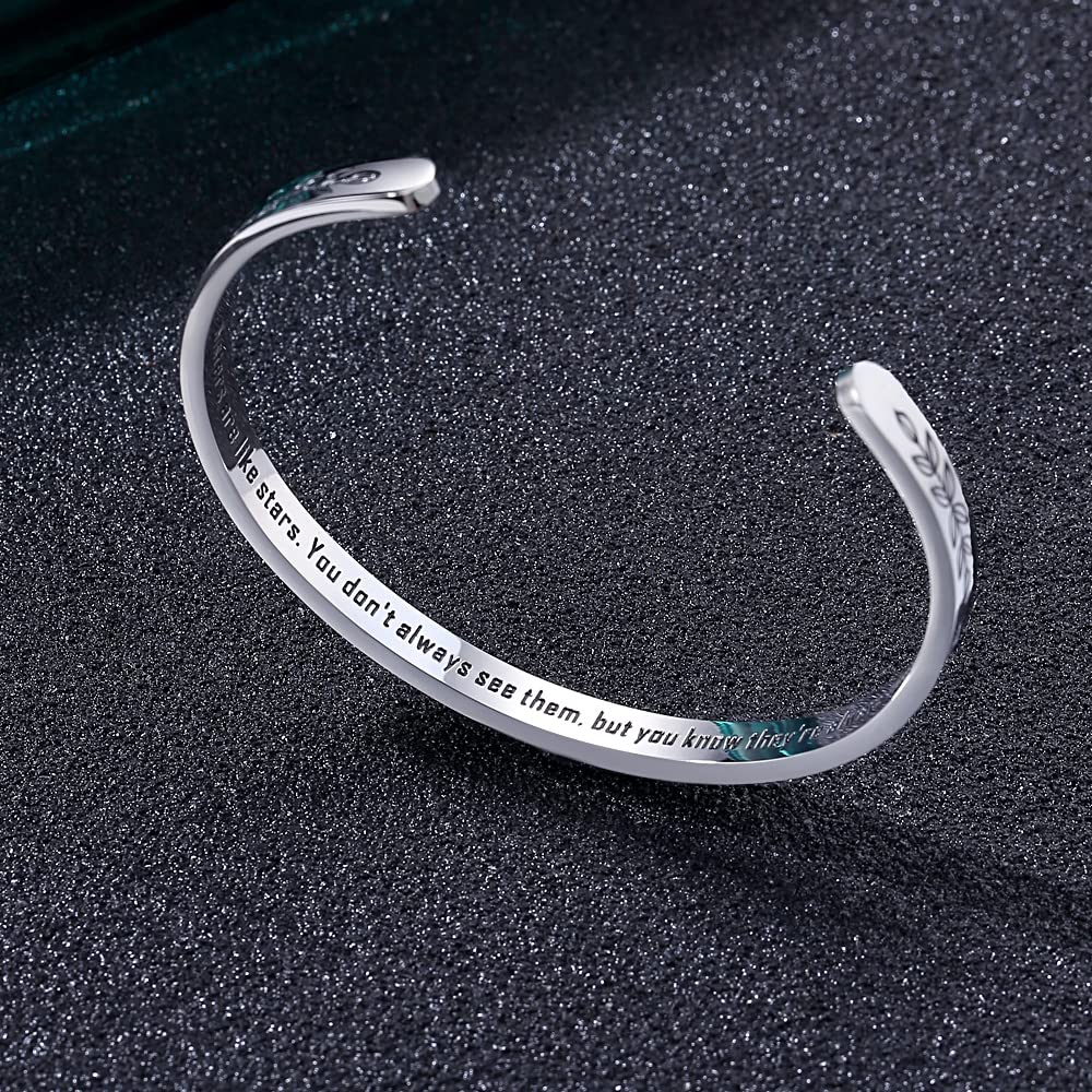 Gifts for Sister Bracelet Christmas Stocking Stuffers Teens Girls Jewelry Birthday Confirmation Easter Best Friend Long Distance