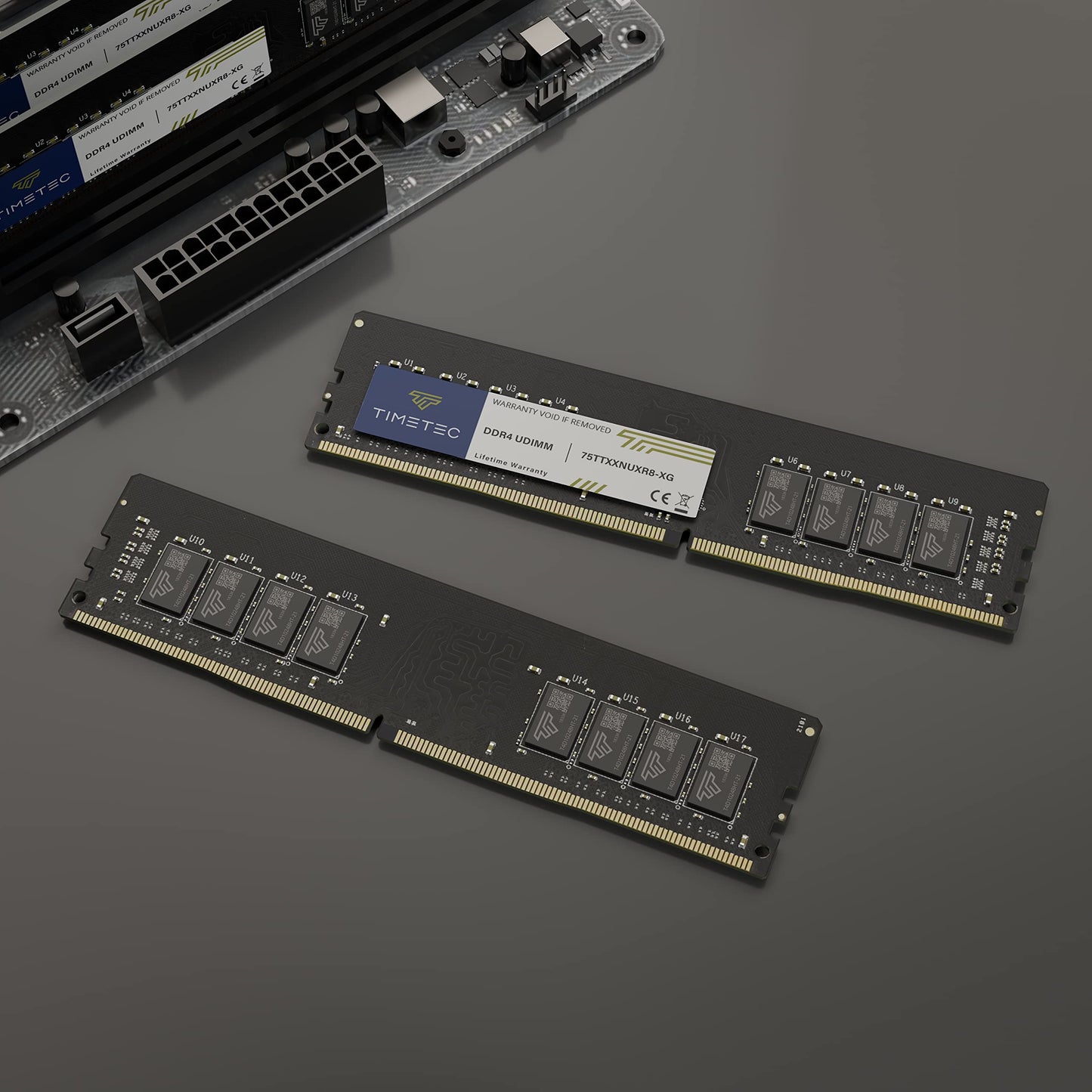 Timetec 4Gb Ddr4 2400Mhz Pc4-19200 Non-Ecc Unbuffered 1.2V Cl17 1Rx8 Single Rank 288 Pin Udimm Desktop Pc Computer Memory Ram Mo