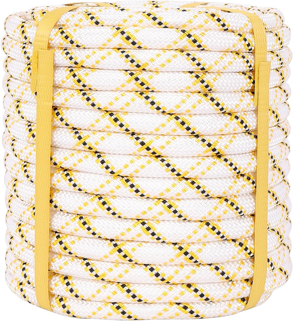 Arborist Rope Climbing Rope 1/2 Inch Tree Rope 48 Strands Bull Rope for Construction Climbing Swing Sailing