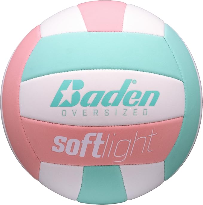 Baden | Softlight VXT2 | No Sting FlexFoam Cover | Youth Oversized Training Volleyball | K-5 Youth Players | 20% Larger + ...
