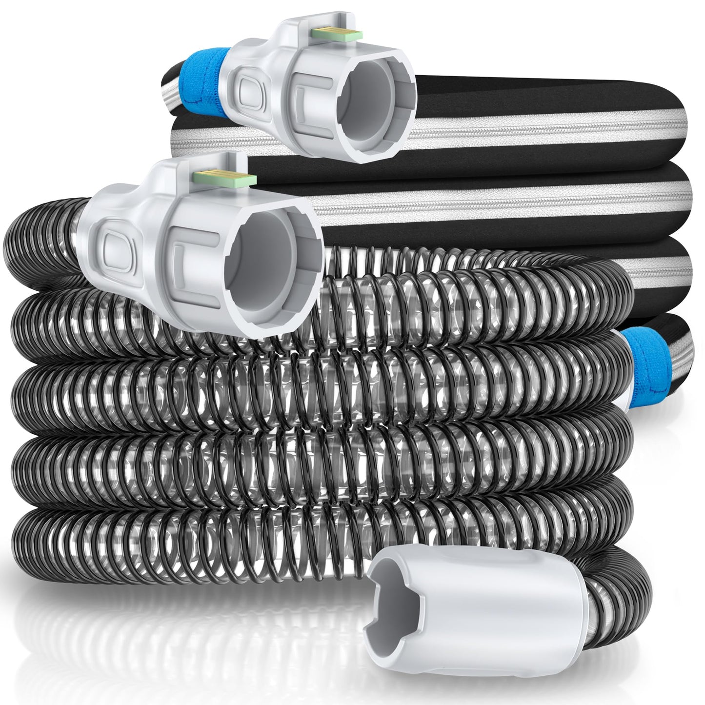 Climate Series 10 Tubing - IDEAR CPAP Hose Compatible with Airsense 10, Comes with Full-Length Zipper Fleece CPAP Hose Cover - Not for S11