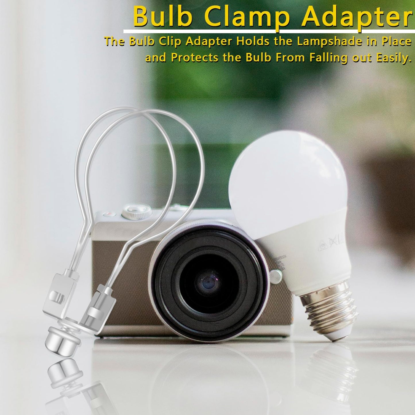 Oxdfk Clip-On Lampshade Adapter Kit, Nickel Color, Includes Finial & Levellers, Model Oxdfk