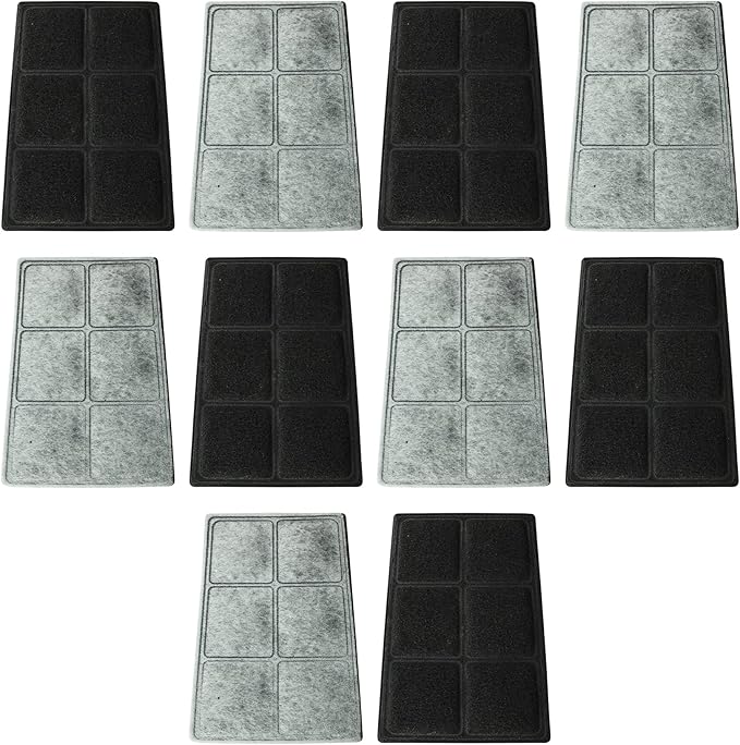 Premium Charcoal Filters for PetSafe Drinkwell Fountains, Pack of 10