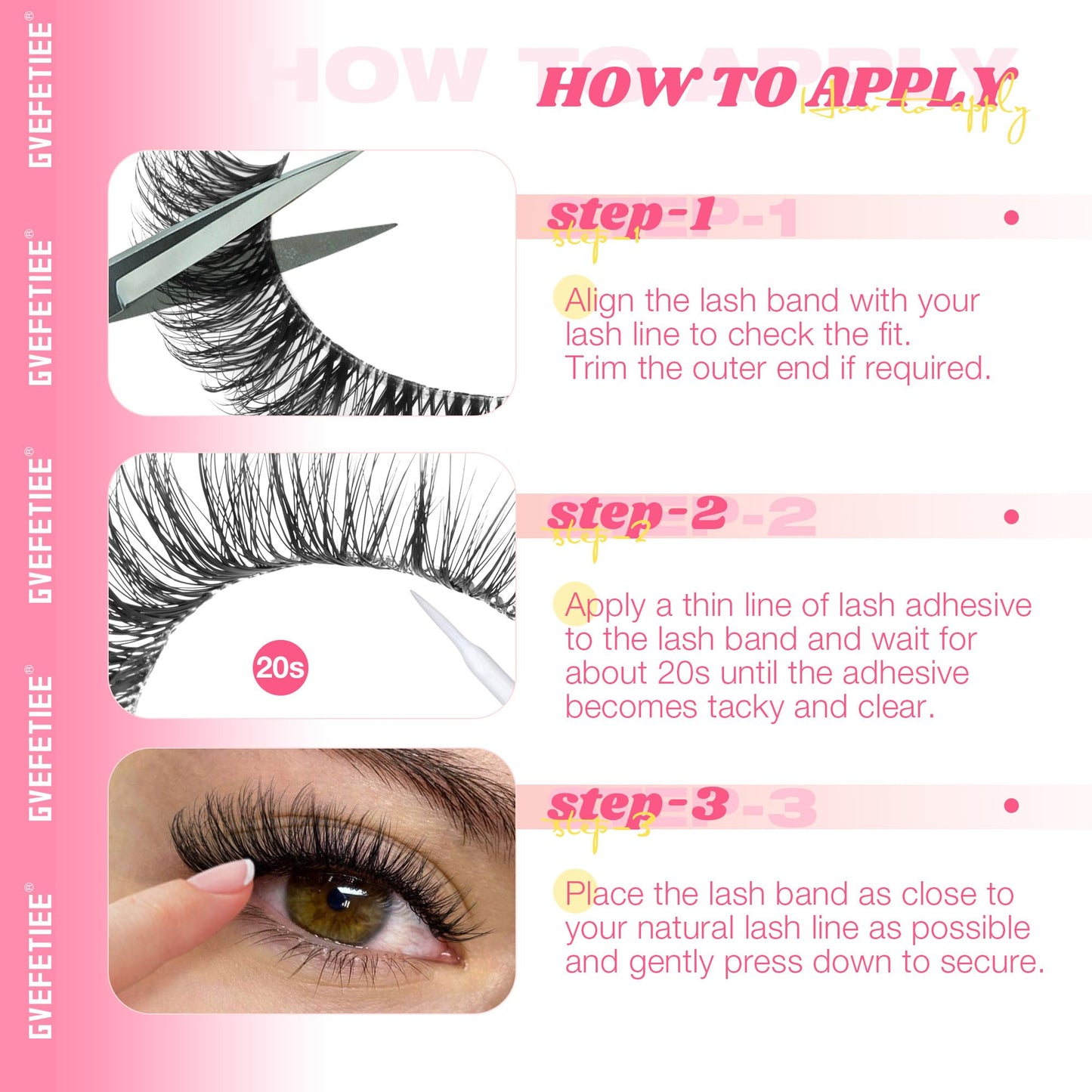 Cat Eye Lashes False Eyelashes Clear Band Natural Look Fluffy Faux Mink Lashes Wispy Soft Eyelashes Lightweight Handmade D Curl