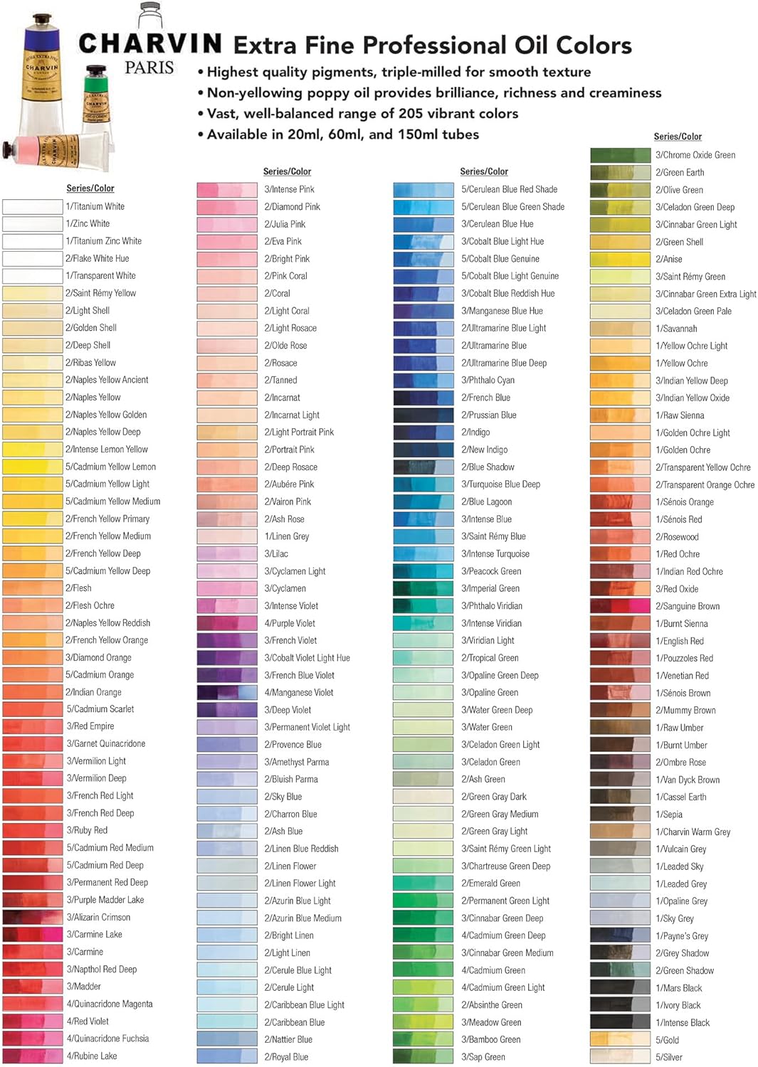 Charvin Extra Fine Oil Paint, Intense Violet 60 ml - Triple-Milled, Rich Texture, Poppy Oil-Based, Light-Fast, Handmade, Archival Quality