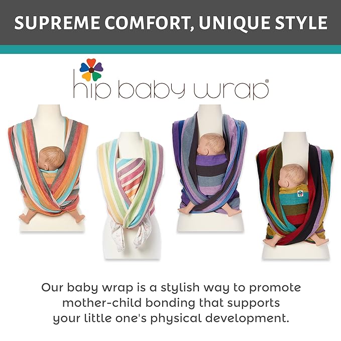 Hip Baby Wrap Woven Baby Carrier for Infants and Toddlers - Rocky Mountain