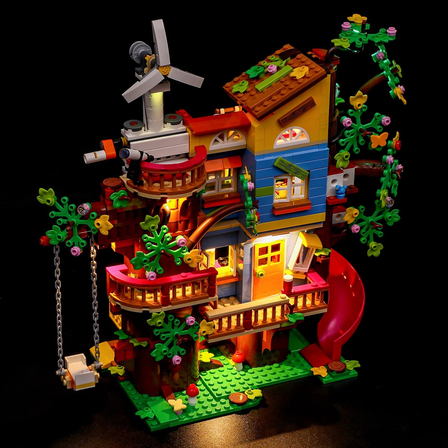 LIGHTAILING Led Light Kit for Lego 41703 Friends Friendship Tree House Model - Not Included