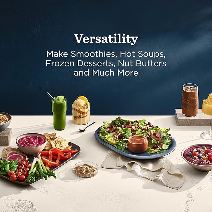 Vitamix Ascent X2 Blender with Three Blending Programs, Self-Cleaning Program, Professional-Grade Blender for Smoothies, Soups and More, Stainless-Steel Blades, 48 Oz Container, Nano Gray