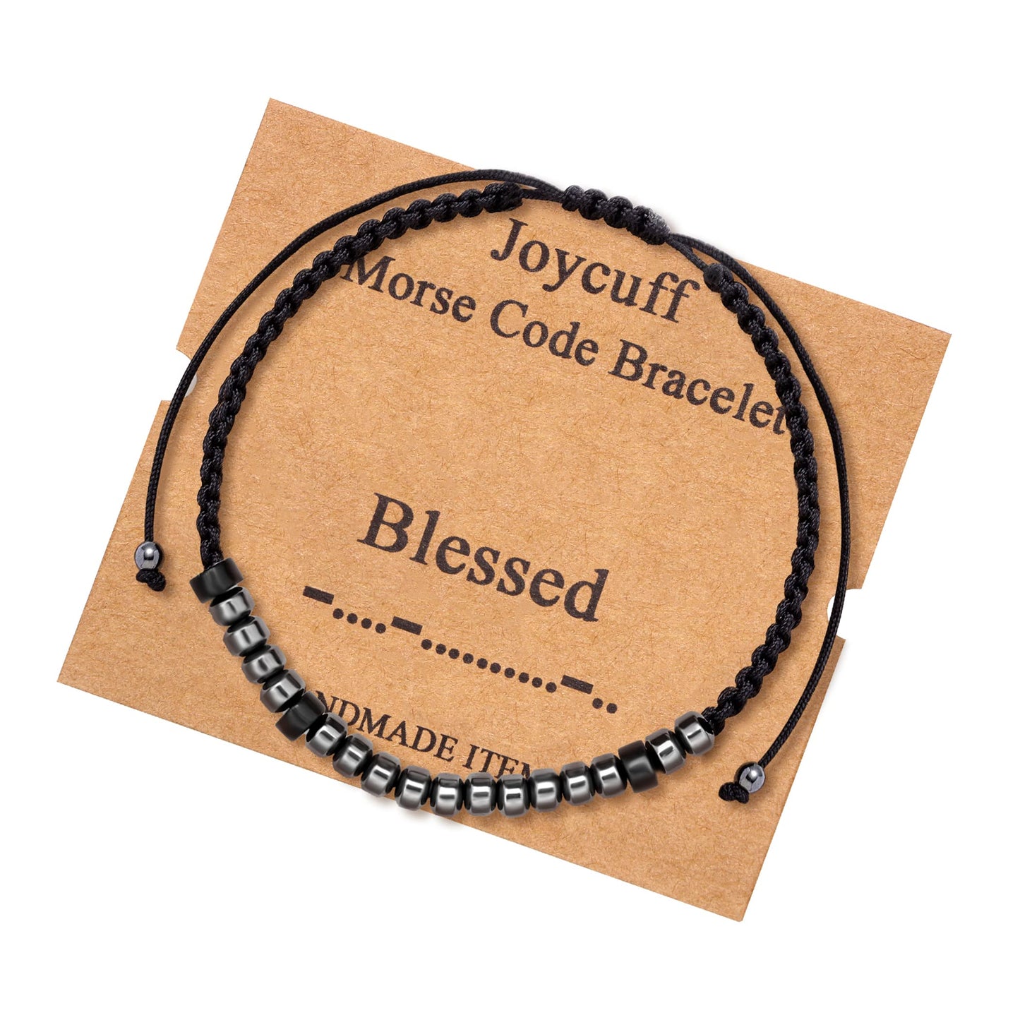 Morse Code Bracelets for Women Men Unique Trendy Christmas Thanksgiving Day Gifts for Mom Aunt Wife Nurse Grandma Daughter Best