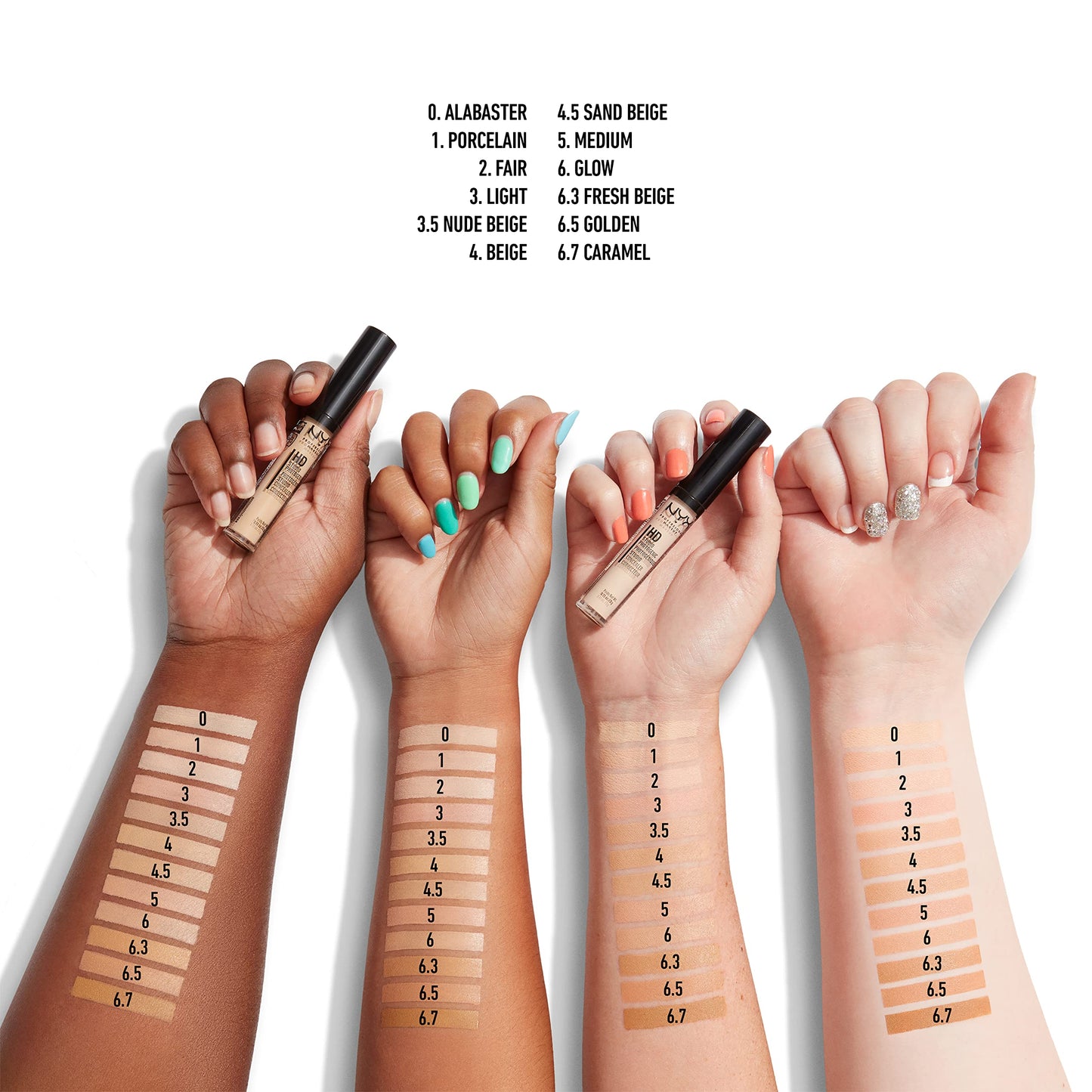 NYX PROFESSIONAL MAKEUP HD Studio Photogenic Concealer Wand, Medium Coverage - Fresh Beige