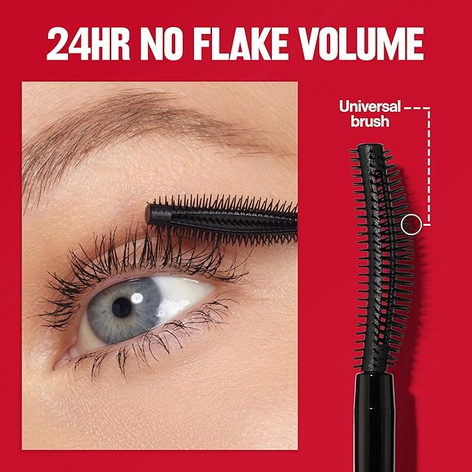 Revlon ColorStay Full Time Mascara, Volumizing Eye Makeup, 24 Hour Wear, Smudge-Proof, Non-Clumping and Flake-Free Formula, 403 Natural Brown
