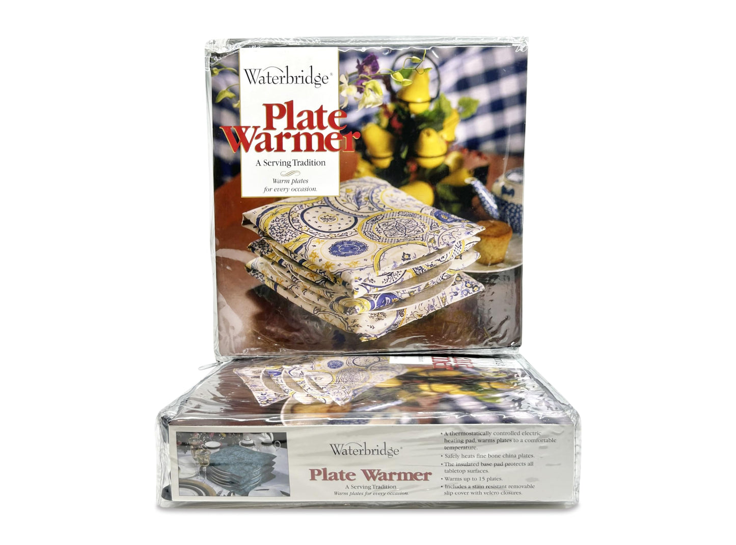 Waterbridge Electric Plate Warmer - Heats up to 15 Large Plates - Heritage Navy