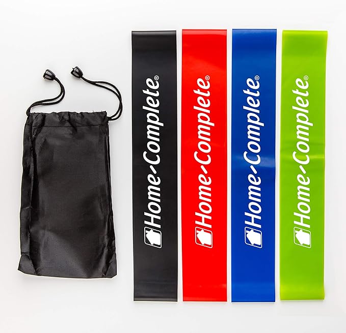 Resistance Bands for Working Out - Workout Band Loop 4-Pack - Exercise Bands with 4 Levels for Toning, Stretching or Physi...
