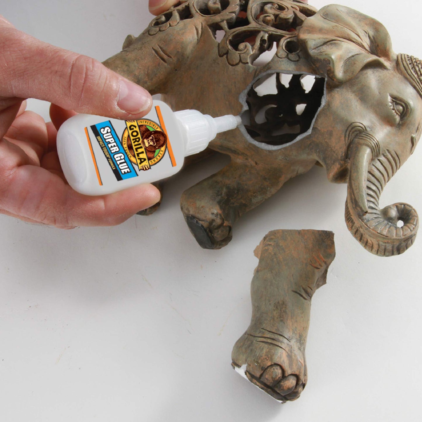 Gorilla Super Glue, Clear Glue, 20 Gram (Pack of 1) - All Purpose and Fast Setting for Projects and Repairs