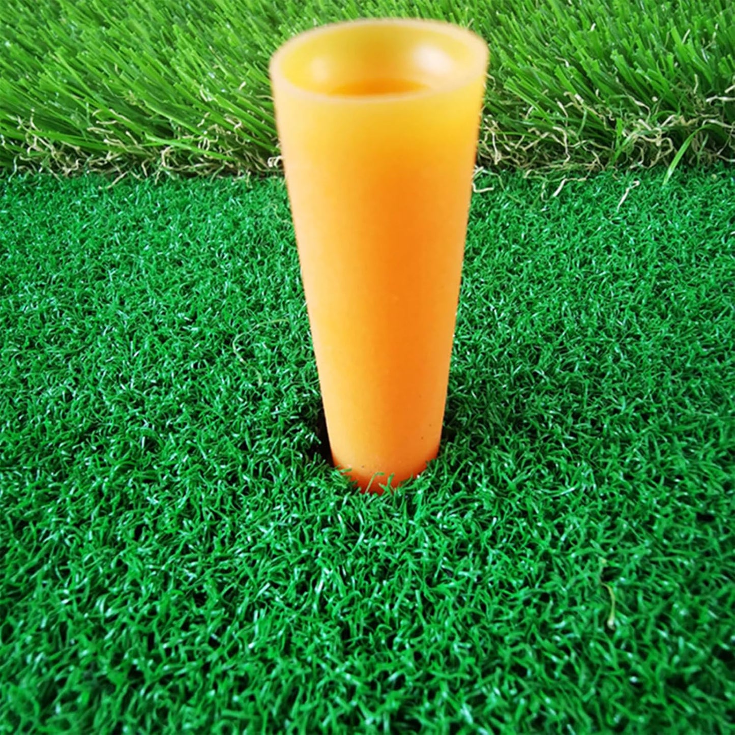 Rubber Golf Tees for Mats, Driving Range Tee, Golf Accessories for Indoor & Outdoor Practice, 6 Pcs T Shape Rubber Tees for Driving Range & Simulator