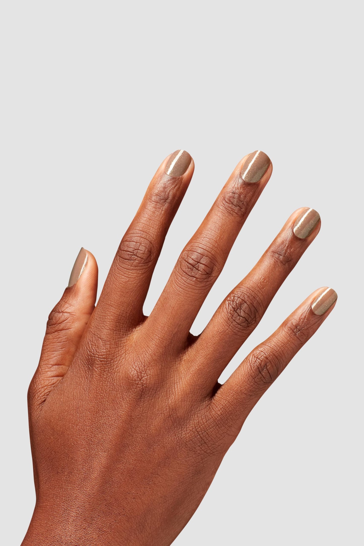 OPI Infinite Shine Track Suited Cutie | Semi-Sheer Soft Neutral Mauve Gold Shimmer Long Wear Gel Like Nail Polish | What's Your