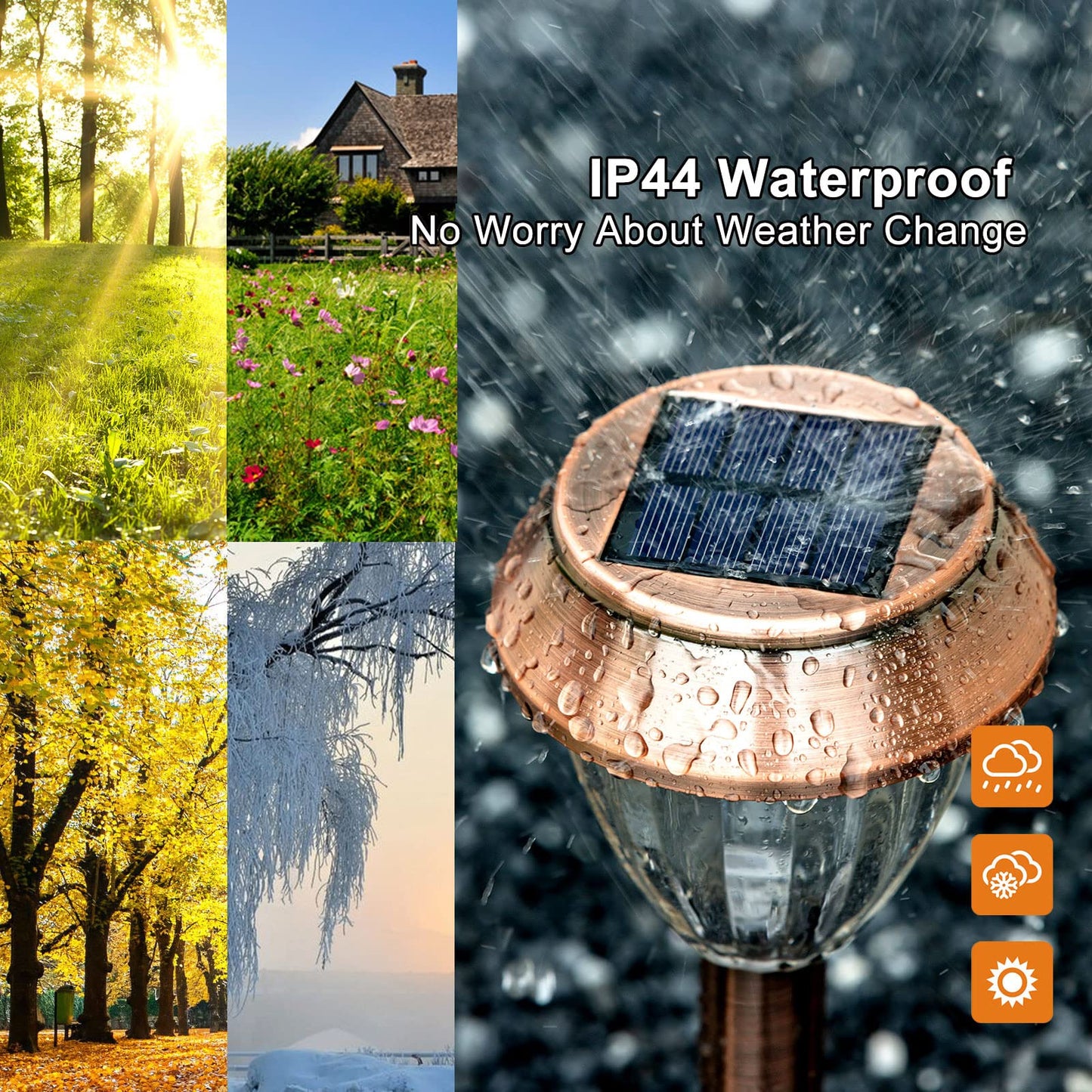 Solatino Solar Pathway Lights Outdoor Waterproof  6 Pack Solar Outdoor Lights Bright Up To 12 Hrs  15 Lumens Garden Light Led Landscape Lighting Stainless Steel Walkway Light  Cold White