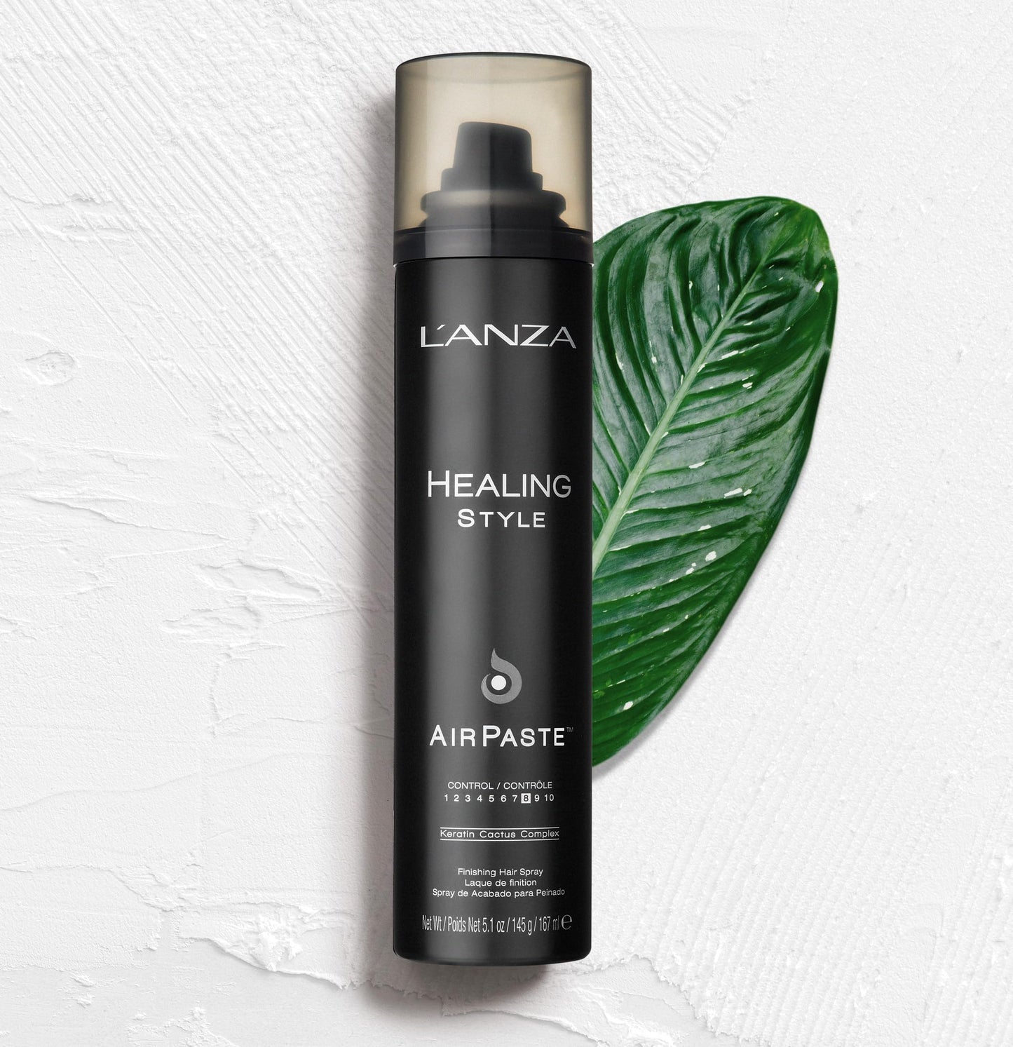 L'ANZA Healing Style Air Paste with Strong Hold Effect, Nourishes and Refreshes the Hair While Styling, With Keratin Cactus Comp
