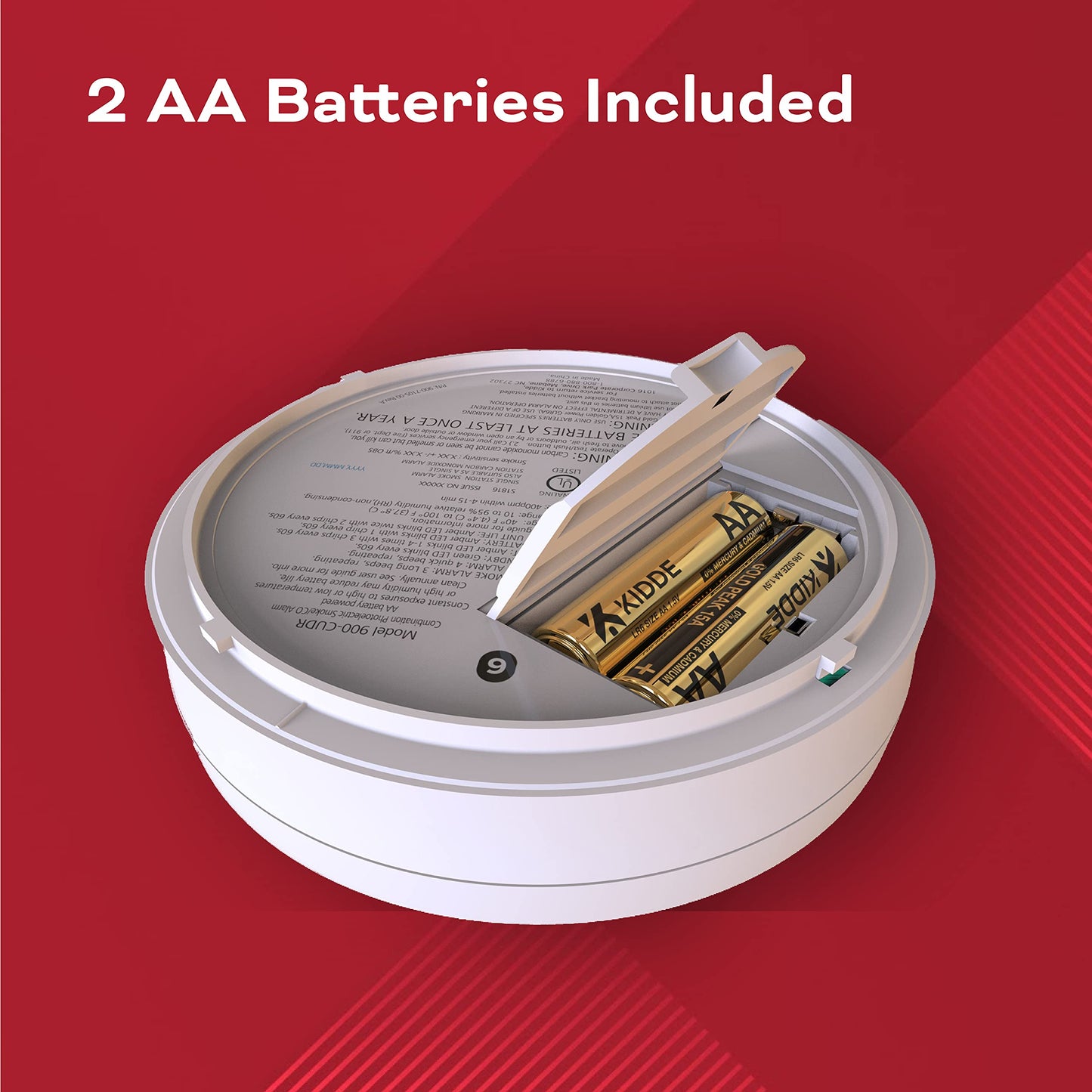 Kidde Smoke, Carbon Monoxide & Fire Detectors (2 Pack)