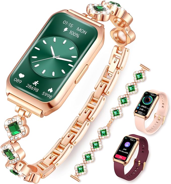 Smart Watches for Women,Fitness Tracker Watches with Sleep Monitor/Heart Rate/Blood Oxygen,IP68 Waterproof FitnessTracker ...