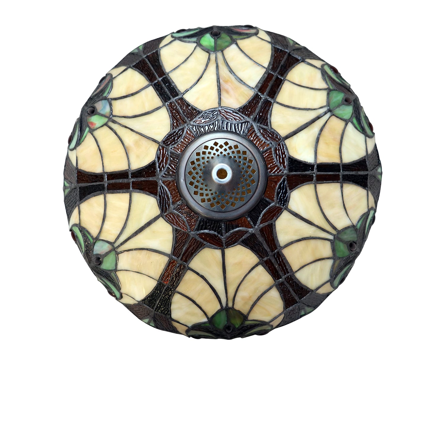 Chloe Lighting Victorian-Style Table Lamp, 3 Light, Antique Dark Bronze, 16in Wide, Multicolor, Model CH16780VI16-DT3