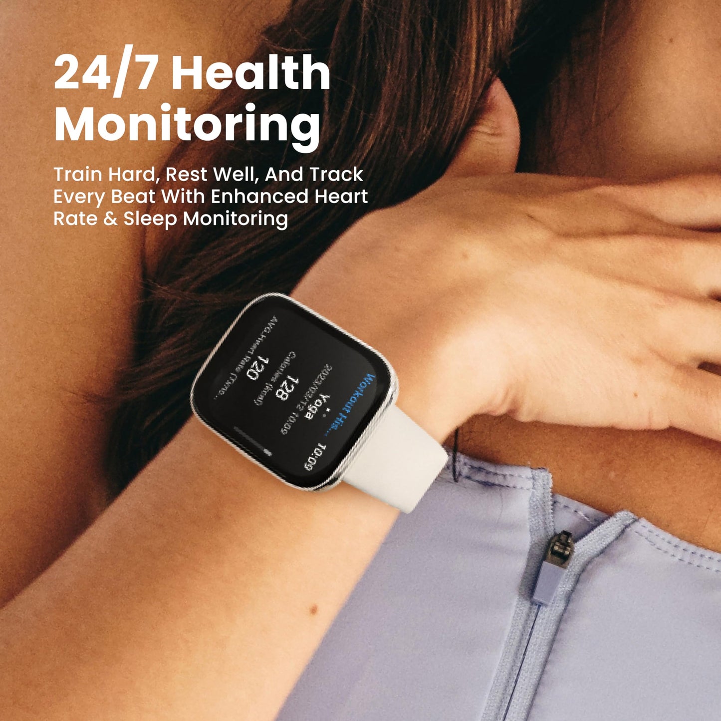 Amazfit Bip 5 Unity Smart Watch 46mm, 11-Day Battery, Fitness Activity Tracker with 120+ Sports Modes, Heart Rate & Sleep Monitor, Customizable Watch Faces, for Android & iPhone, Charcoal