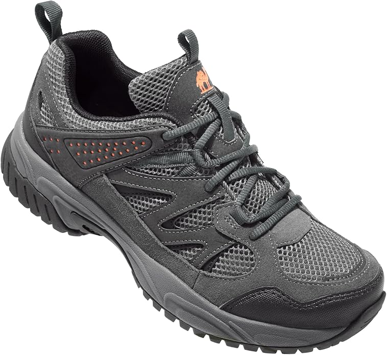 CAMELSPORTS Hiking Shoes Men Lightweight Non-Slip Breathable Sneakers Low Top Walking Shoes for Outdoor Trailing Trekking ...